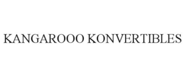 KANGAROOO KONVERTIBLES trademark