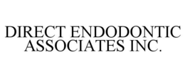 DIRECT ENDODONTIC ASSOCIATES INC. trademark