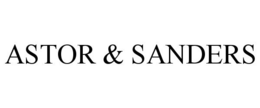 ASTOR & SANDERS trademark