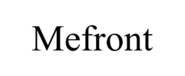 MEFRONT trademark
