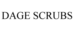 DAGE SCRUBS trademark