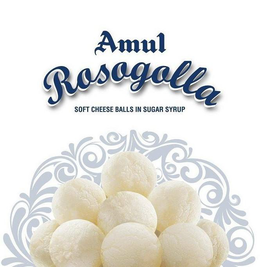 AMUL ROSOGOLLA SOFT CHEESE BALLS IN SUGAR SYRUP trademark