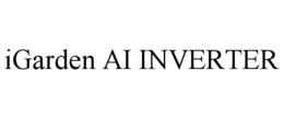 IGARDEN AI INVERTER trademark