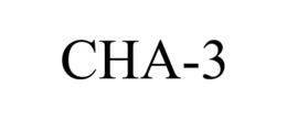 CHA-3 trademark