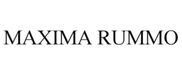 MAXIMA RUMMO trademark