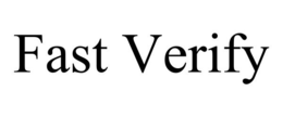 FAST VERIFY trademark