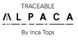 TRACEABLE ALPACA BY INCA TOPS trademark
