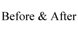 BEFORE & AFTER trademark