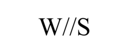 W//S trademark