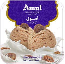 AMUL SHAHI ANJIR ROYAL FIG 19 OZ (540 G / 1 L) trademark