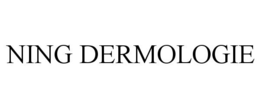 NING DERMOLOGIE trademark