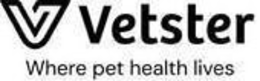 V VETSTER WHERE PET HEALTH LIVES trademark