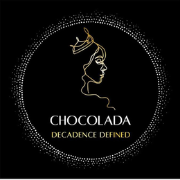 CHOCOLADA DECADENCE DEFINED trademark