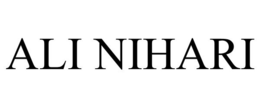 ALI NIHARI trademark