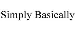 SIMPLY BASICALLY trademark