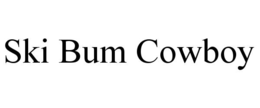 SKI BUM COWBOY trademark