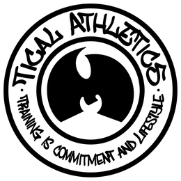 M TICAL ATHLETICS TRAINING IS COMMITMENT AND LIFESTYLE trademark