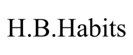 H.B.HABITS trademark