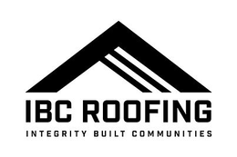 IBC ROOFING INTEGRITY BUILT COMMUNITIES trademark