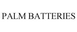 PALM BATTERIES trademark