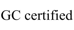 GC CERTIFIED trademark