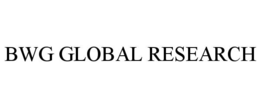 BWG GLOBAL RESEARCH trademark