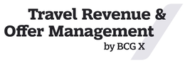 TRAVEL REVENUE & OFFER MANAGEMENT BY BCG X trademark