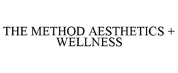 THE METHOD AESTHETICS + WELLNESS trademark