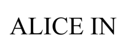 ALICE IN trademark