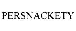 PERSNACKETY trademark