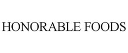 HONORABLE FOODS trademark