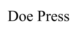 DOE PRESS trademark