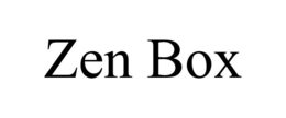 ZEN BOX trademark