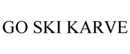 GO SKI KARVE trademark