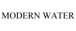 MODERN WATER trademark