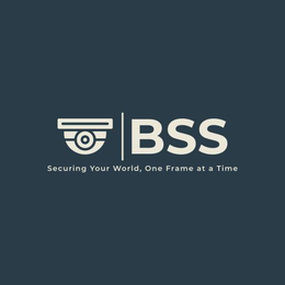 BSS SECURING YOUR WORLD, ONE FRAME AT A TIME trademark