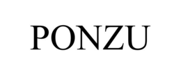 PONZU trademark