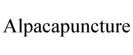 ALPACAPUNCTURE trademark