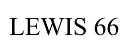 LEWIS 66 trademark