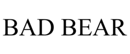 BAD BEAR trademark