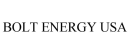 BOLT ENERGY USA trademark