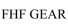 FHF GEAR trademark