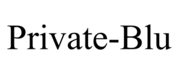PRIVATE-BLU trademark