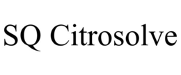 SQ CITROSOLVE trademark