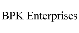 BPK ENTERPRISES trademark