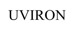 UVIRON trademark