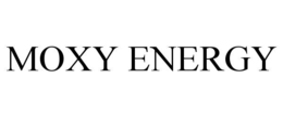 MOXY ENERGY trademark