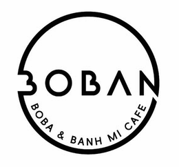 BOBAN BOBA & BANH MI CAFE trademark