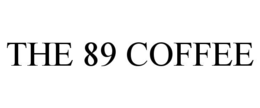 THE 89 COFFEE trademark