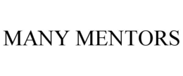 MANY MENTORS trademark